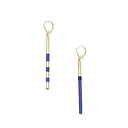 Boucles d'oreilles Savoy, Bleu nuit