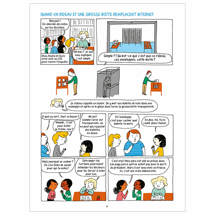 La démocratie en BD
