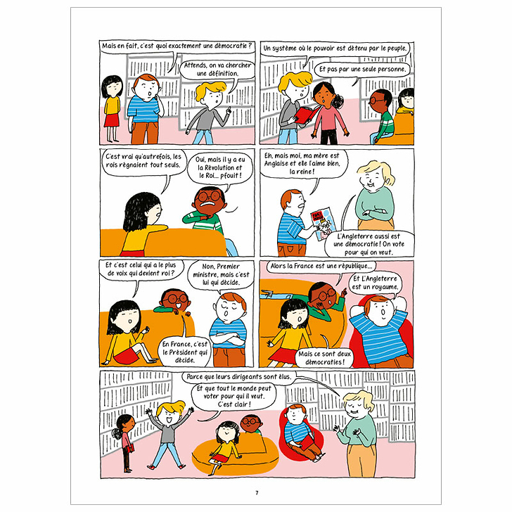 La démocratie en BD