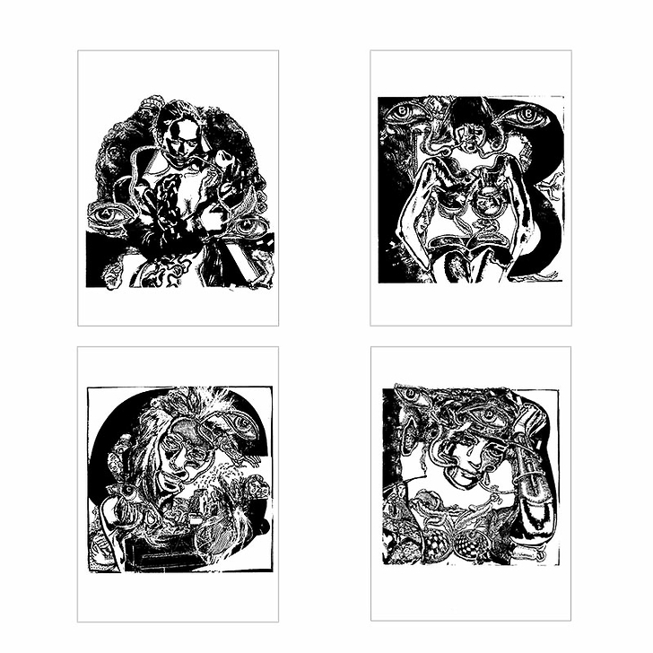 Set of 27 Postcards M/M Paris The new Alphabet