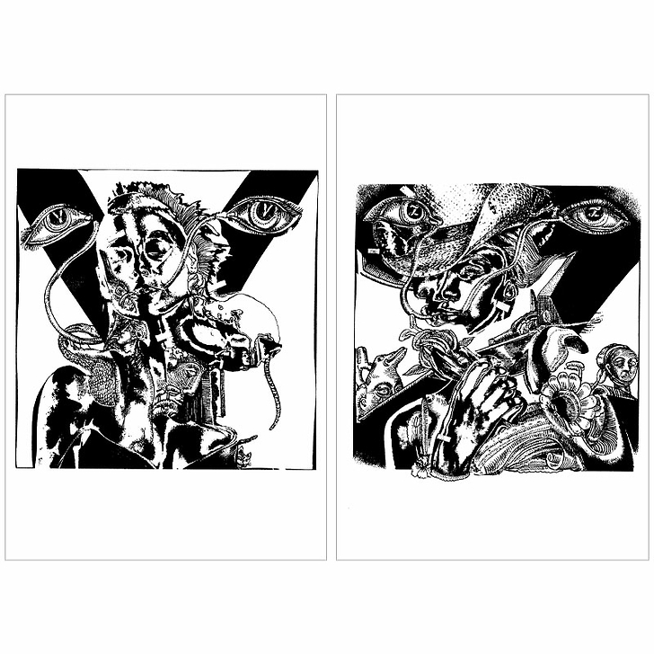 Set of 27 Postcards M/M Paris The new Alphabet