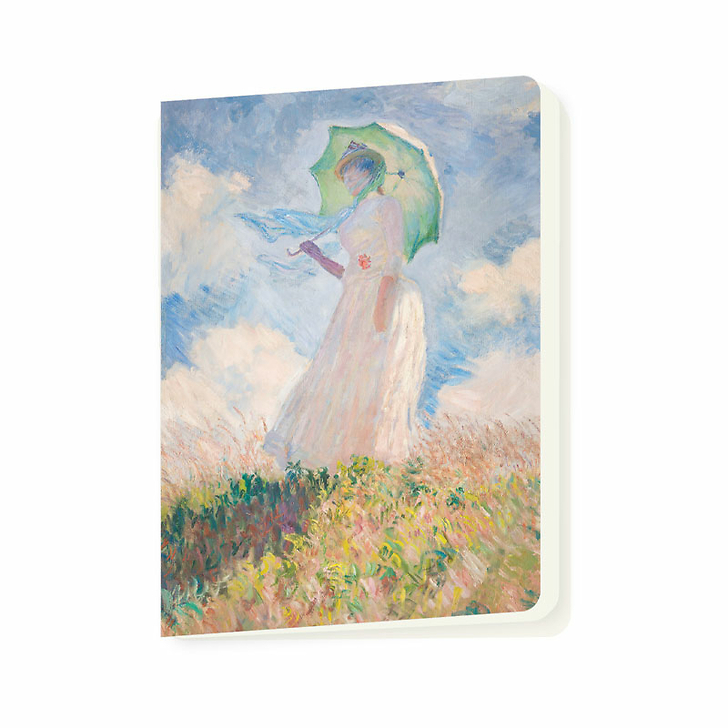 Claude Monet - Woman with an umbrella Notebook