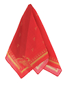 Square scarf Napoleon Emblems - Red