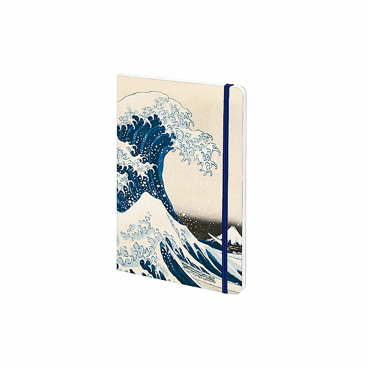 Cahier à élastique Katsushika Hokusai - La vague