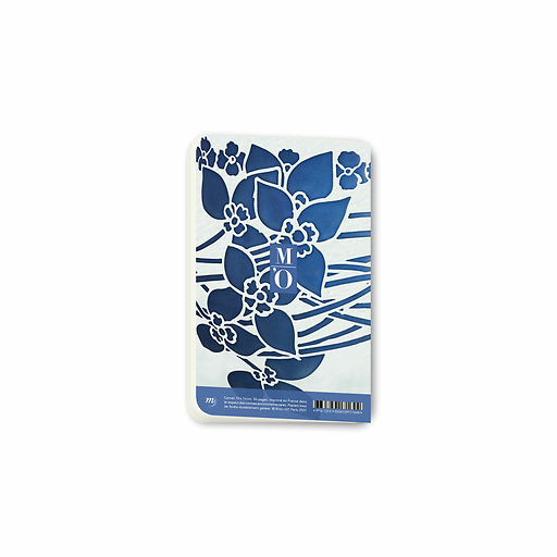 CARNET VASE BLEU