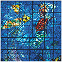 Affiche 50X60cm Marc Chagall - La Création du monde, 1971-1972