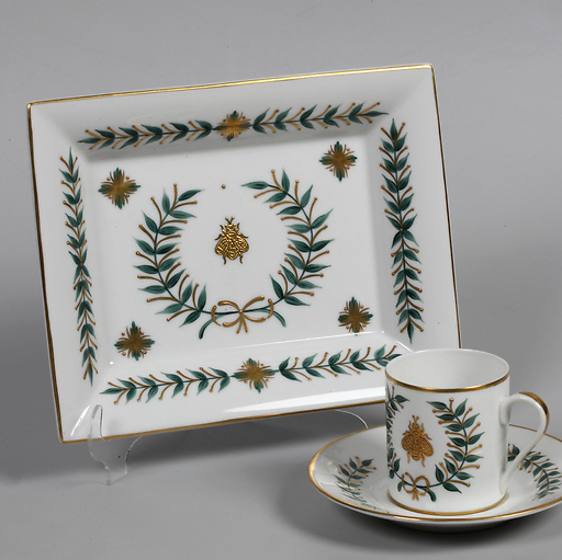 Porcelain Trinket Tray Empire - Laure Sélignac