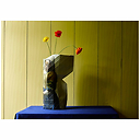 Cache vase en papier Johannes Vermeer - La laitière - Rijsk Museum