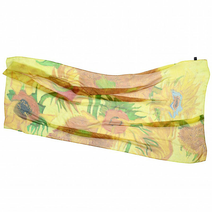 Étole en soie Vincent van Gogh - Les tournesols - Van Gogh Museum Amsterdam®