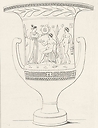 Vase of Jason holding the Golden Fleece