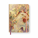 Cahier à élastique Alphonse Mucha - L'Automne