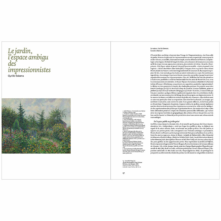 Côté jardin. De Monet à Bonnard - Catalogue d'exposition