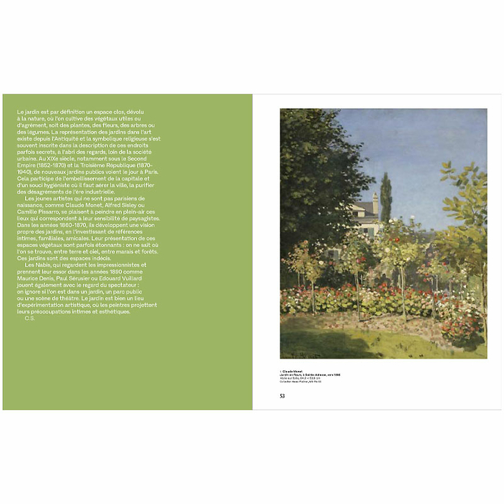 Côté jardin. De Monet à Bonnard - Catalogue d'exposition