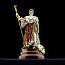 Napoleon in coronation costume Figurine - Les Drapeaux de France