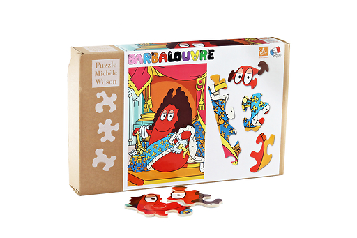BarbaLouvre - Puzzle 24 pieces Barbidur