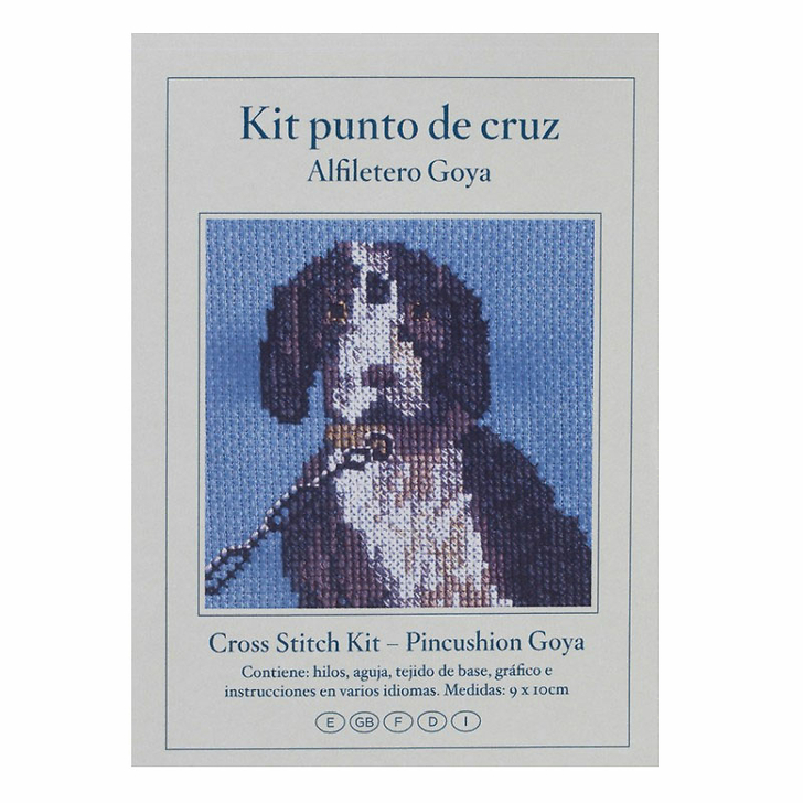 Kit broderie Francisco de Goya - Chiens en laisse - Musée du Prado