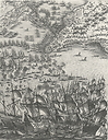 Le siège de la Rochelle, en 1627-1628 - Jacques Callot
