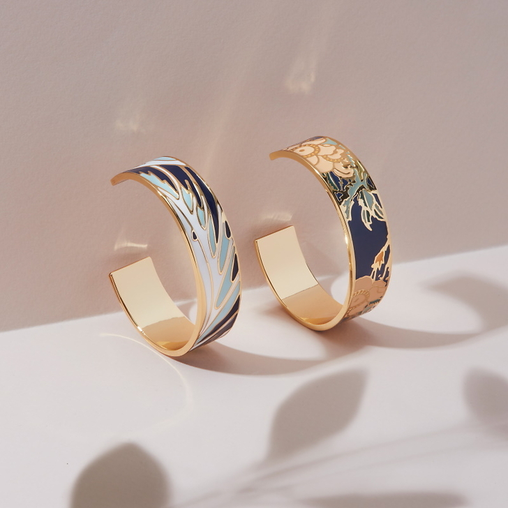 Bangle bracelet Hokusai - The great wave