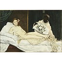 Étole dérobée "Olympia" - Manet