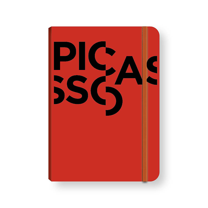 Elastic notebook Picasso - Red - Musée Picasso 2021