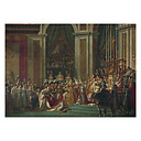 Affiche Jacques-Louis David - Sacre de l'empereur Napoléon Ier - 50 x 70 cm
