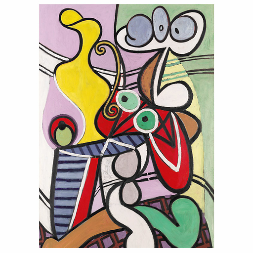Affiche Pablo Picasso - Grande nature morte au guéridon, 1931 - 50 x 70 cm