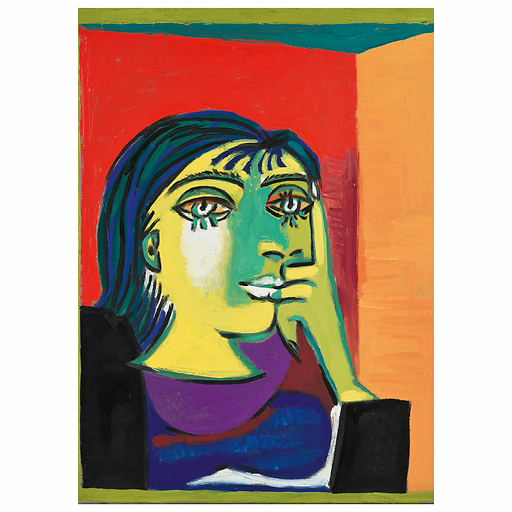 Affiche Pablo Picasso - Portrait de Dora Maar, 1937 - 50 x 70 cm
