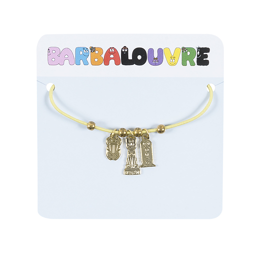 BarbaLouvre - Adjustable Bracelet with Charm's Barbazoo