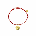 Bracelet élastique avec charm Égyptien - Œil - Rouge
