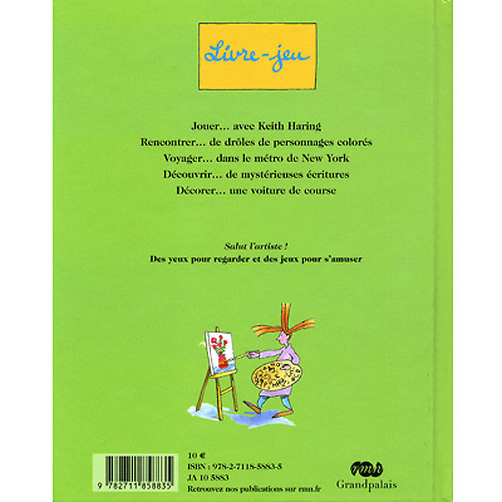 Livre-jeu Les hiéroglyphes de Keith Haring