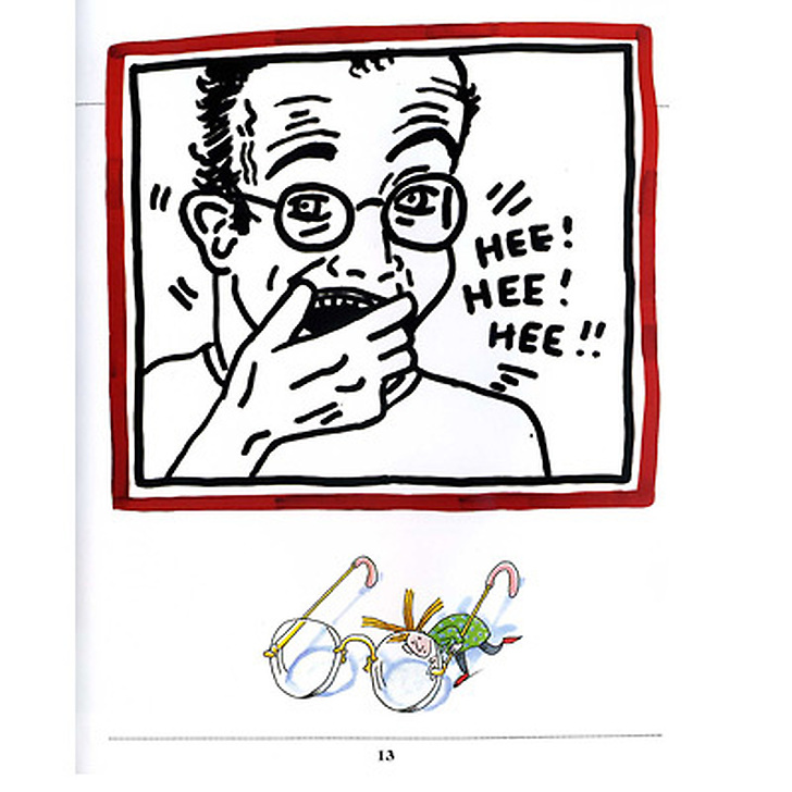 Livre-jeu Les hiéroglyphes de Keith Haring