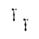 Boucles d'oreilles Jeune femme se poudrant