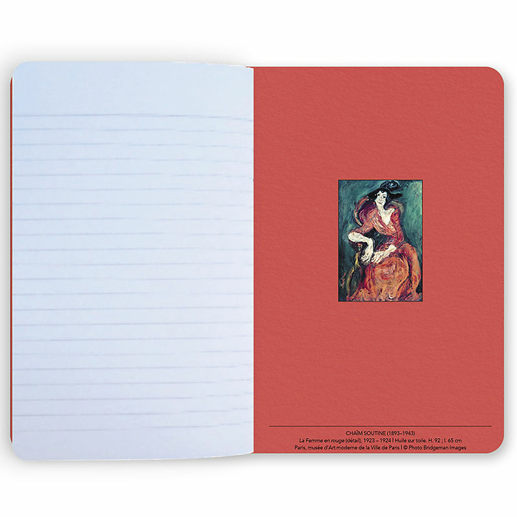 Carnet Soutine - La Femme en rouge