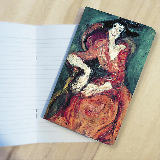 Notebook Soutine - The woman in red