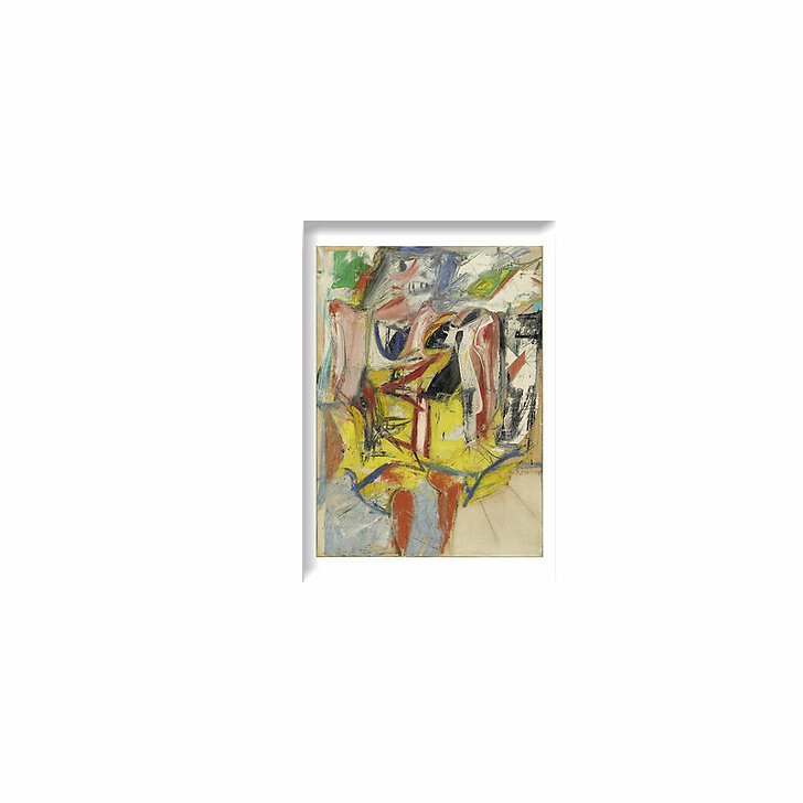 Kooning Magnet - Woman