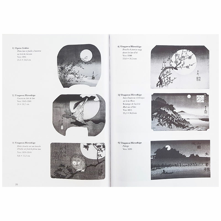 La lune par les grands maîtres de l'estampe japonaise