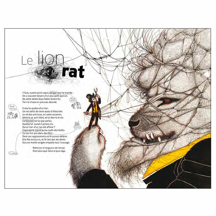 Fables Jean de La Fontaine illustrated by Rébecca Dautremer