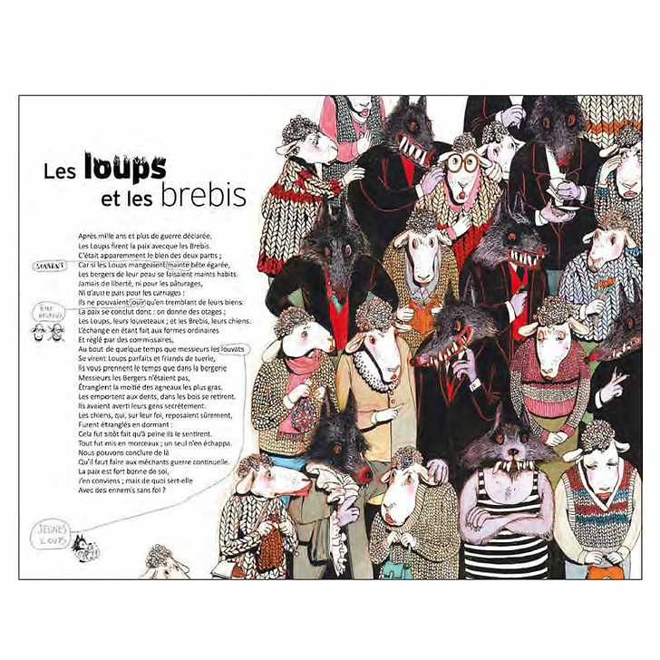 Fables Jean de La Fontaine illustrated by Rébecca Dautremer