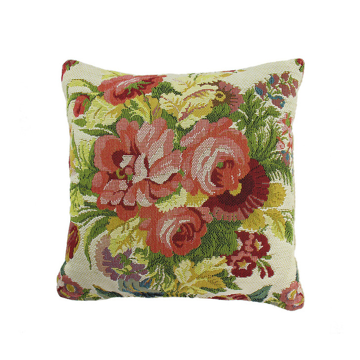 Coussin tapisserie "Bouquet"