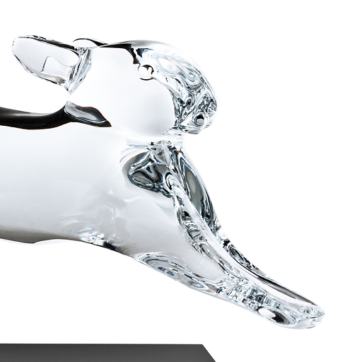 Rabbit cristal de Baccarat - F. Pompon