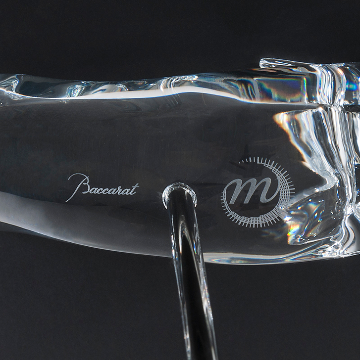 Lapin courant cristal de Baccarat - F. Pompon