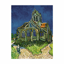 Reproduction Vincent van Gogh - Church in Auvers-sur-Oise, 1890