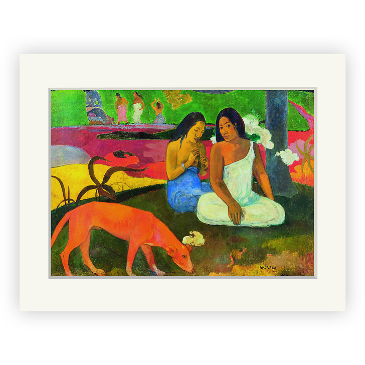 Reproduction sous Marie-Louise Paul Gauguin - Arearea, 1892