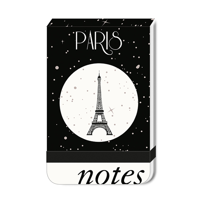 Carnet de notes à élastique - Paris Étoiles