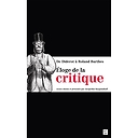 Eloge de la critique