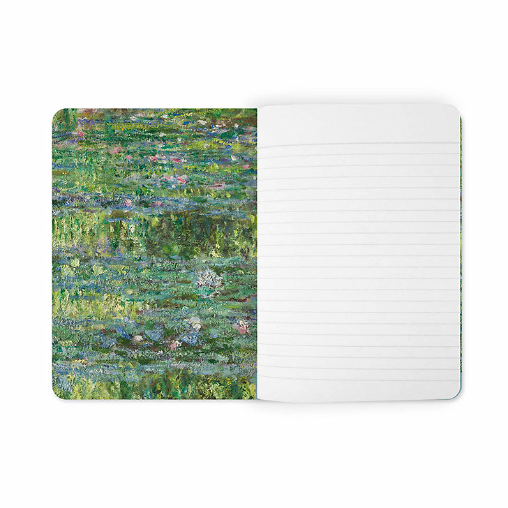 Cahier Claude Monet - Le bassin aux nymphéas, harmonie verte, 1899