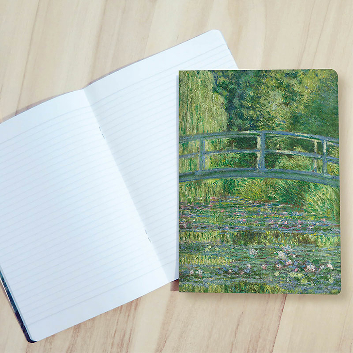 Cahier Claude Monet - Le bassin aux nymphéas, harmonie verte, 1899