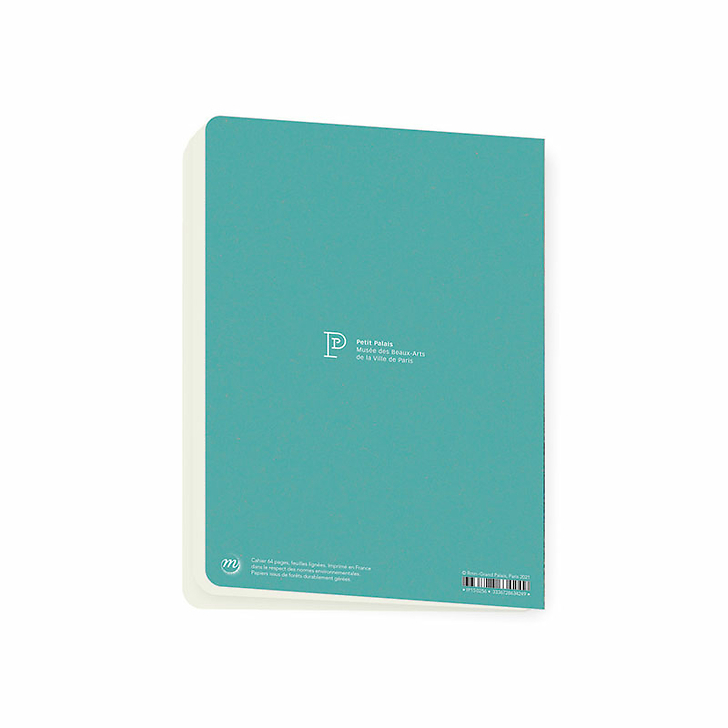 Cahier Claude monet - Soleil couchant sur la Seine à Lavacourt, effet d'hiver, 1880