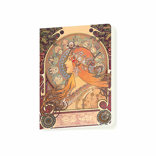 Notebook Alphonse Mucha - Zodiaque, 1896