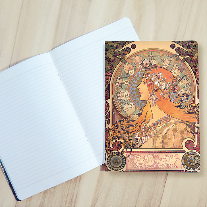 Cahier Alphonse Mucha - Zodiaque, 1896